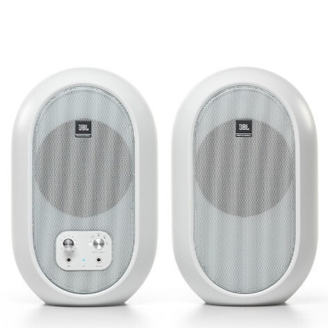 J.B.L Oneseries104Bt Multimedia Bookshelf Desktop Computer Bluetooth Speaker White Black