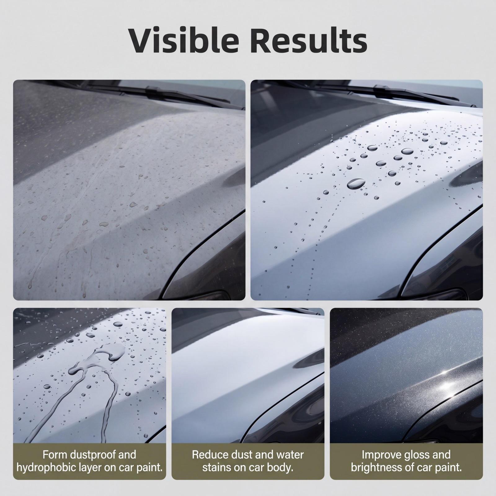 Cross-Border Homonth Brazilian Palm Wax Car Paint Scratch Repair, Maintenance, Refurbishment, Cleaning, and Gloss Enhancement