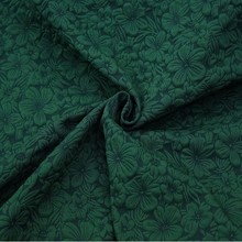 高密棉感泡泡提花布 苹果花 肌理感童装时尚女装半身裙连衣裙面料