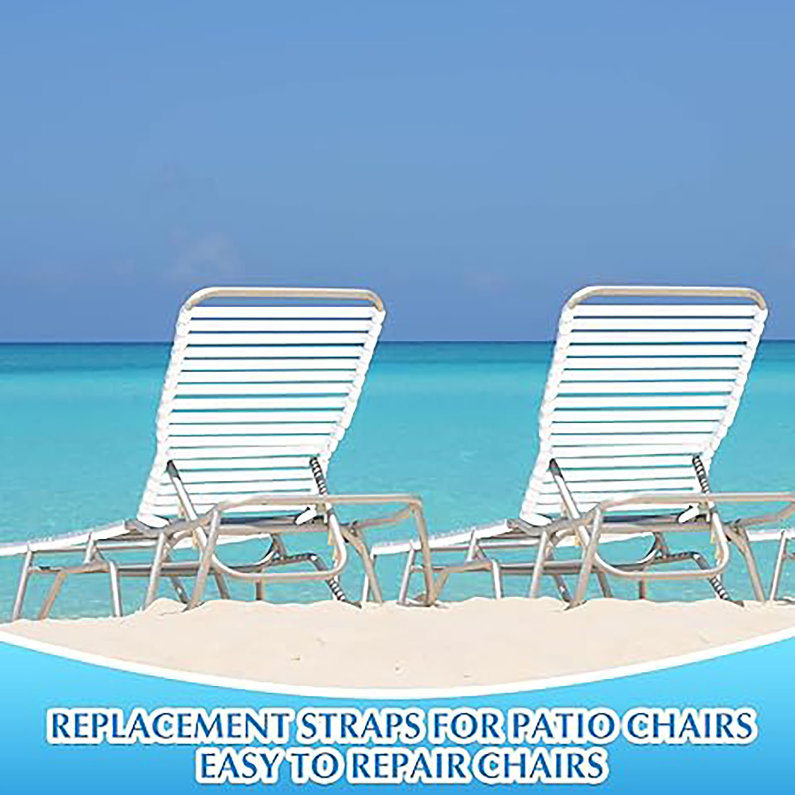 Amazon Explosions Garden Chair Repair Ribbon Beach Chair PVC Strap Woven Plastic Belt Lawn Chair Replacement Belt