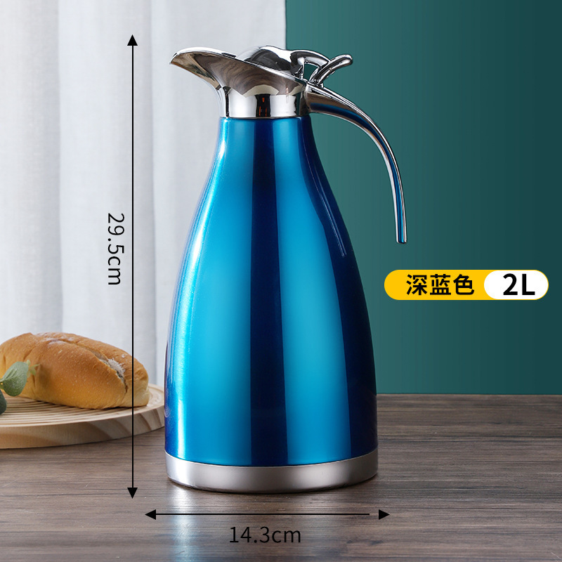 不锈钢保温水壶大容量暖瓶饭店保温壶礼品酒店餐厅咖啡壶|undefined