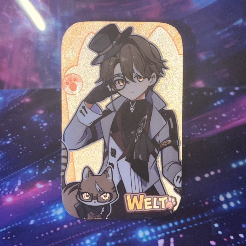 【崩坏:星穹铁道】潮玩小不点猫猫系列徽章 卡芙卡刃景元吧唧希儿|undefined