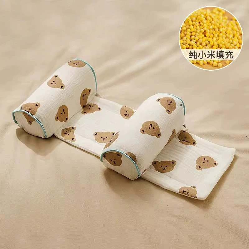Cotton children's pillow for new born for early age, 6 month
