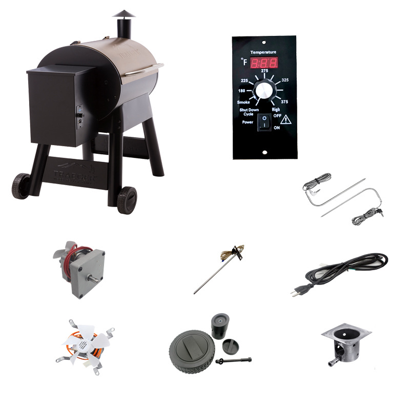 Traeger Grills BAC236 controlador de horno de pellets de madera 120v 60hz con función de humo