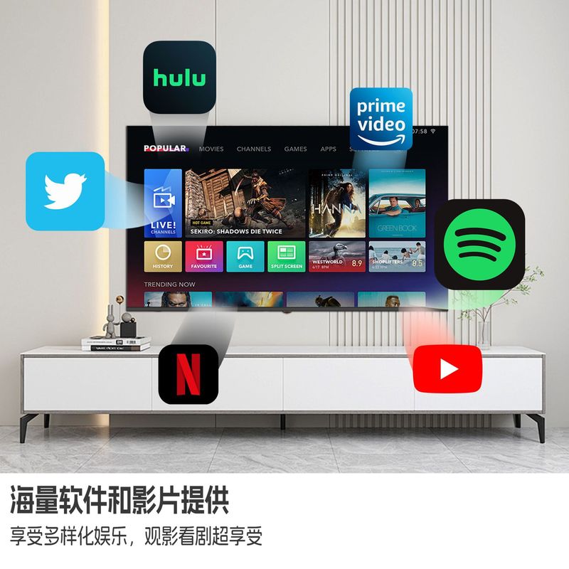 外国貿易ロシア 32inchLED フルスクリーン液晶テレビ 75/ 85inch 超薄型スマート 4K スマートテレビ|undefined