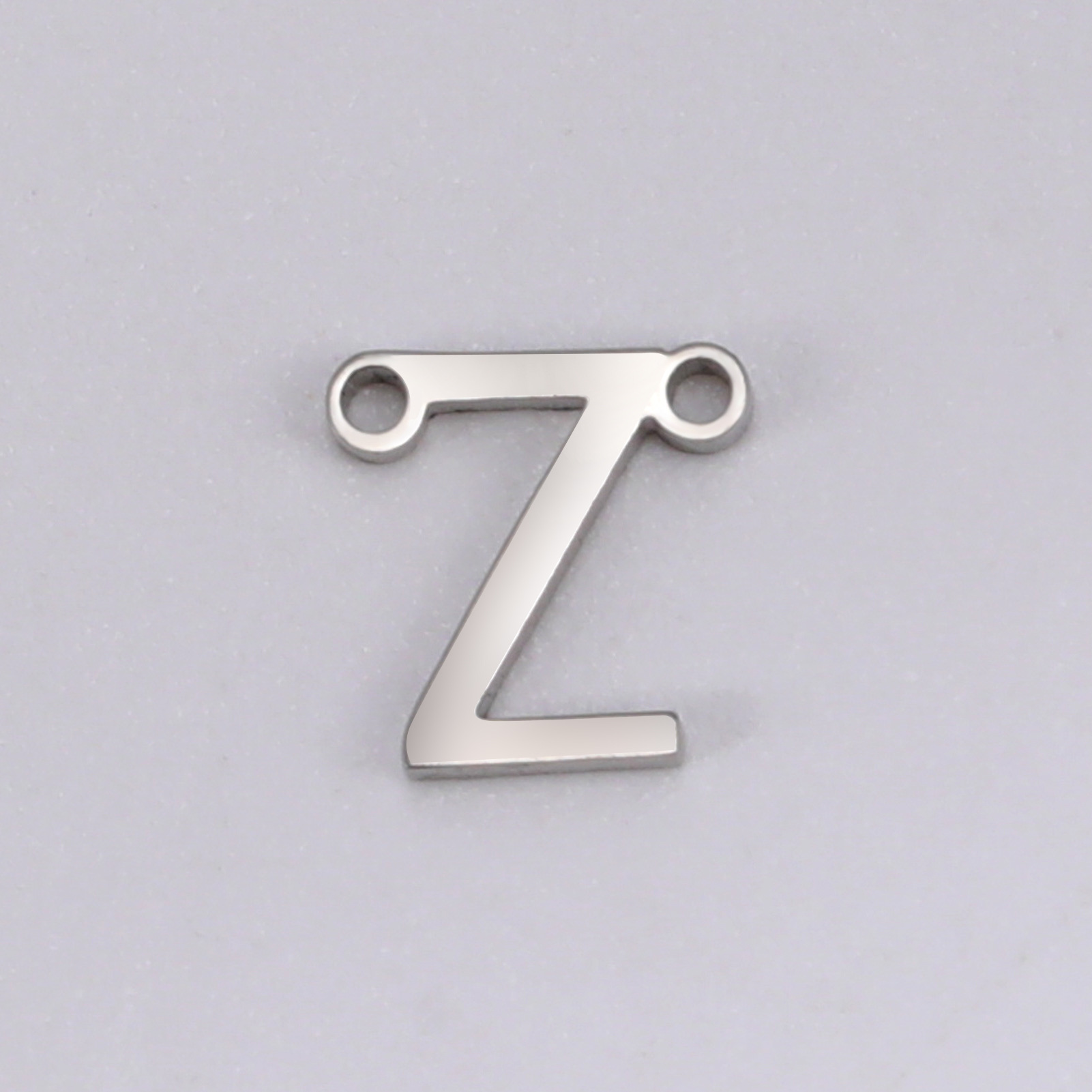 Plating Design 1 Piece 6.4*7.9MM 304 Stainless Steel Letter Pendant