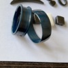 One set of two rings can put chip ceramic ring colors to determine the unchanging color and not rust