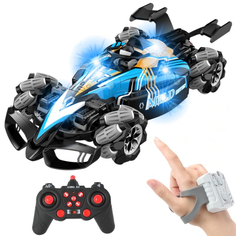 [Source Factory] F1 Spray Remote Control Car Remote Control Car Gesture Drift Stunt Charging Children's Toy Car rc
