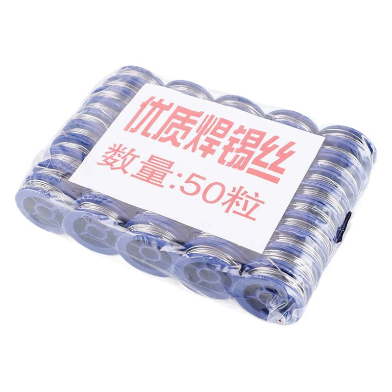 Большое количество небольших рулонов припоя 10 грамм паяльника с оловянной проволокой подходит для соответствия весу длине заказу качества