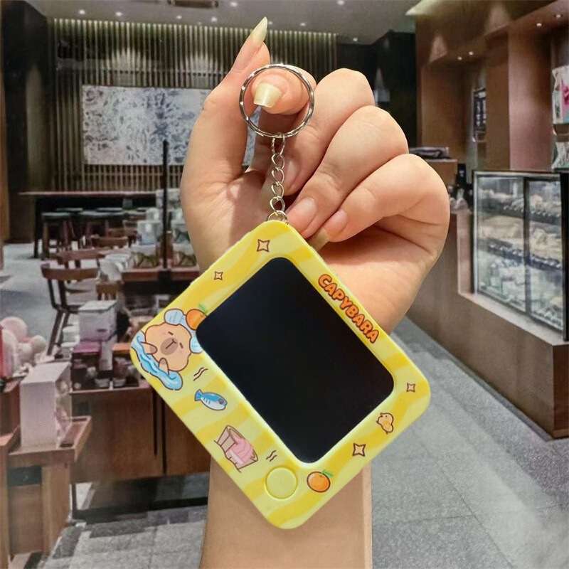 ミニ落書きペンダント、クリエイティブバッグキーホルダー、おもちゃ、子供用お絵かきボード、消せる書き込みボード、幼稚園用手書きボード|undefined