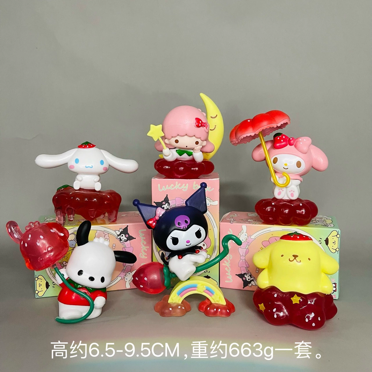 Слепая коробка Sanrio, детская лошадь троянская, Melody фигура, игрушка-карманный аппарат, игрушки и claw machine украшения вокруг kulomi
