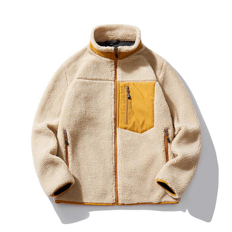 Abbigliamento da uomo in pelle di agnello, giacche casual taglie USA, giacche casual calde, giacche casual calde, taglie grandi_voghion.com