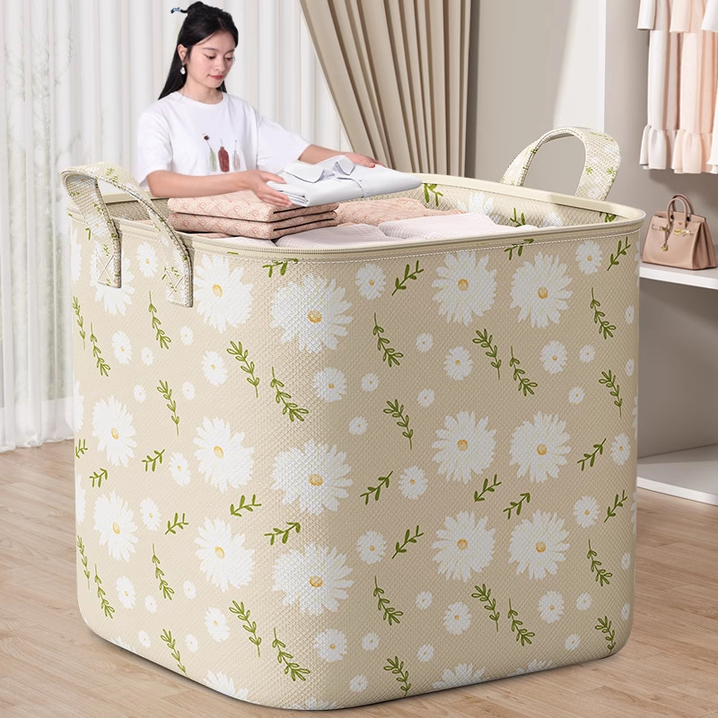 Túi đựng chăn bông, túi đóng gói di chuyển dung tích lớn, chăn bông quần áo, chống ẩm, chống mốc, hộp đựng đồ, túi đựng đồ