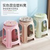 Plastic stool thickening household Stacked table chair Special thick Solid commercial Plastic stool a living room High stool