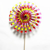 Retro big double-layer windmill toy, plastic decorations, new collection