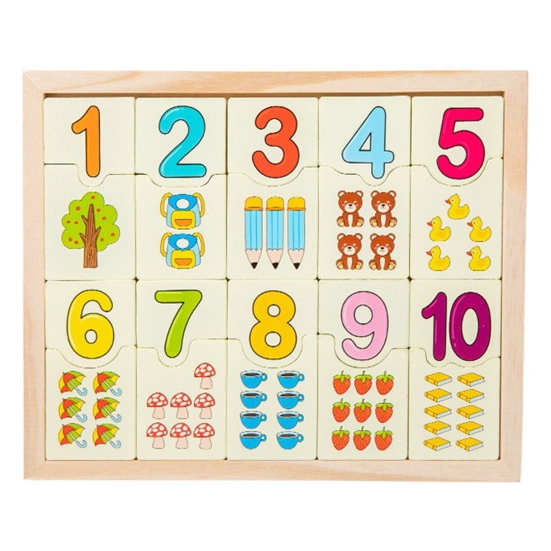 Monterey Educación Temprana de madera tablero de la mano rompecabezas de Kindergarten juego cognitivo animal ilustración Digital tablero a juego