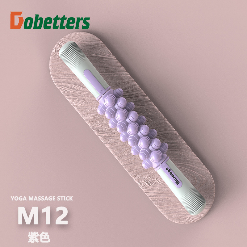 M12-Muscle 마사지 스틱-라이트 퍼플
