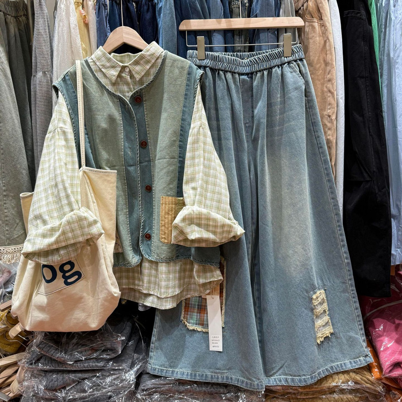 Shenzhen Designer Brand Discount Women's Clothing Sets, Tops, First-Hand Physical Live Streaming, Stall Sales, Assorted Styles, Wholesale Shenzhen Designer Brand Discount Women's Clothing Sets, Tops, First-Hand Physical Live Streaming, Stall Sales, Assorted Styles, Wholesale
