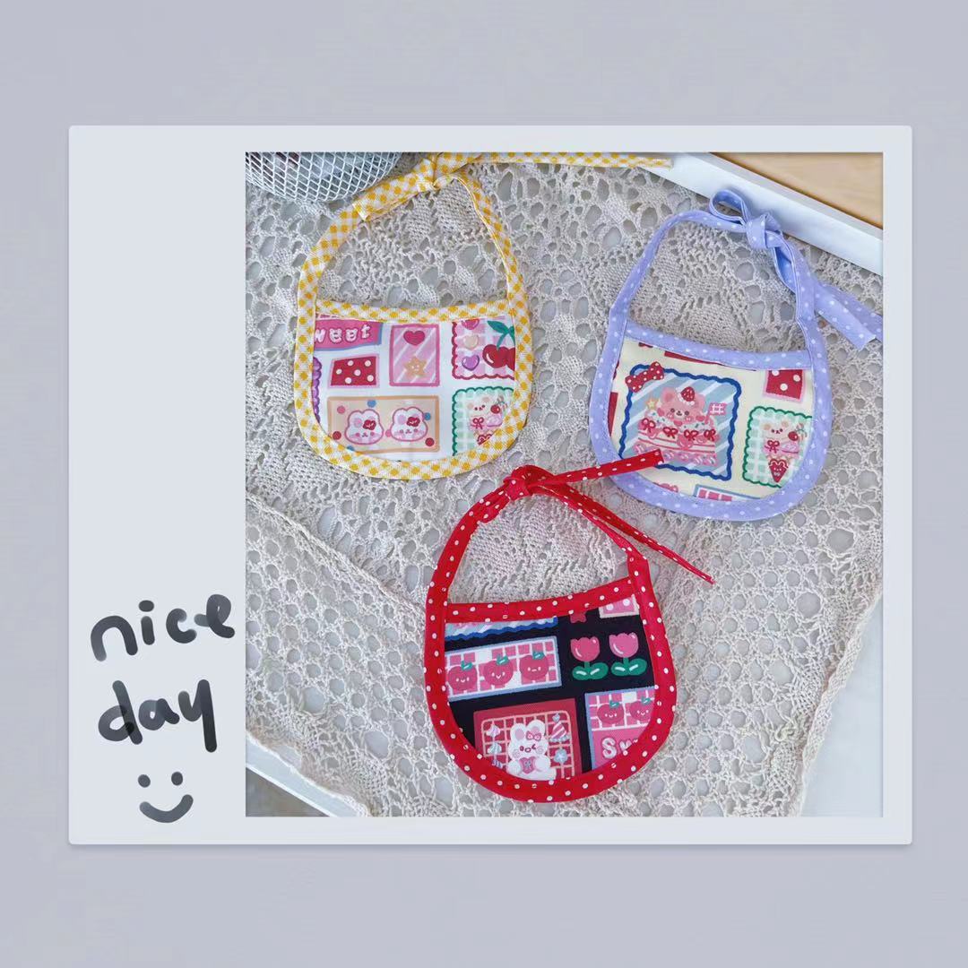 寵物狗狗貓咪日韓可愛甜美口水巾泰迪比熊小型犬幼犬圍嘴圍脖