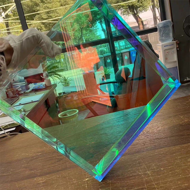 加工diy炫彩亚克力板材酒店商场建筑装饰亚克力厚板