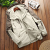 Demi-season jacket, thermal underwear, set, velvet street liner outside climbing, three in one, wholesale