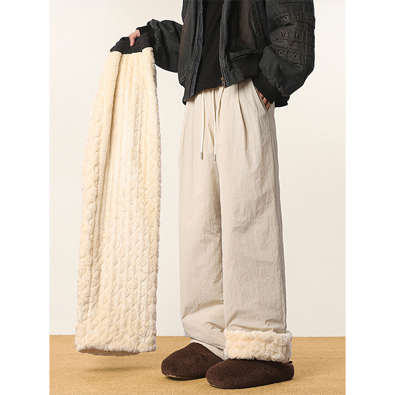 Women's extra-thick, waterproof, windproof, and cold-resistant cotton-padded trousers for winter wear in Northeast China (minus 40 degrees Celsius), suitable for Mohe.