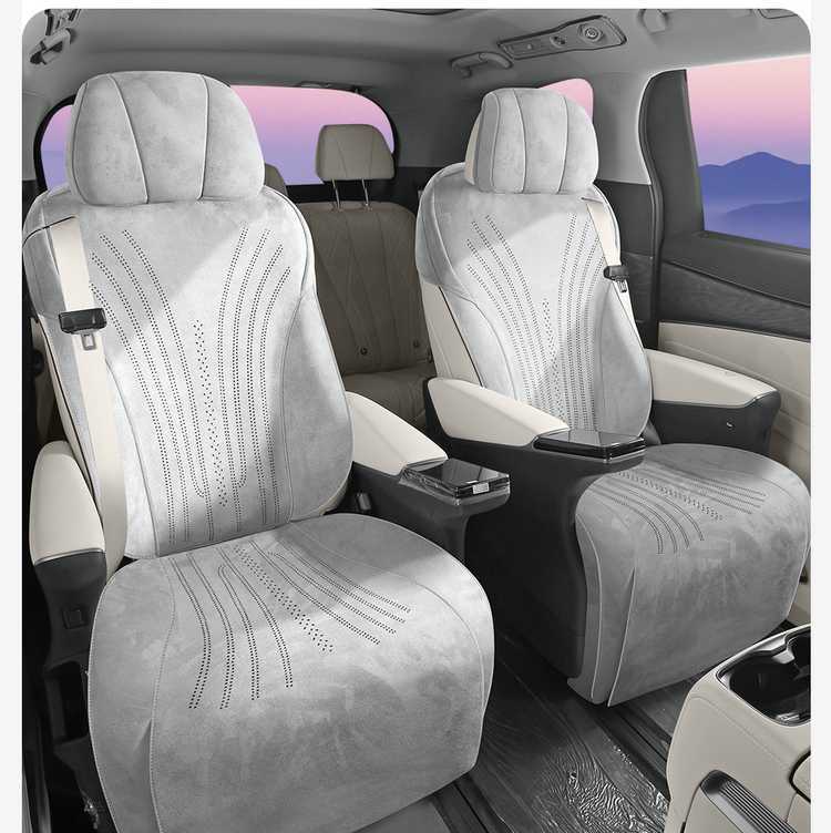 Seat Cushion for DENZA D9 2025 2026 Universal Four Seasons Breathable Suede Seat Cover