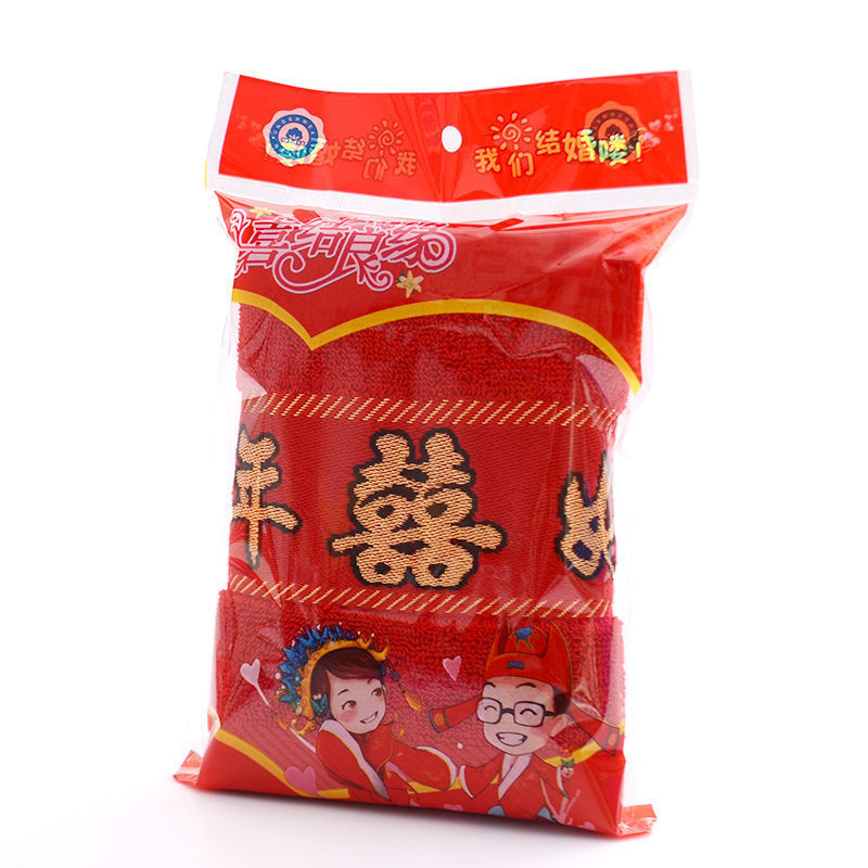 精品純綿百年好合【礼袋金】 / 74*34センチ