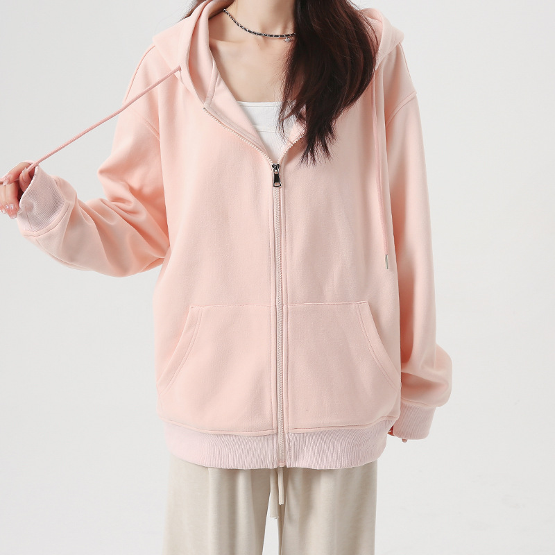 New Korean Style Loose Casual Long Sleeves Cardigan Coat