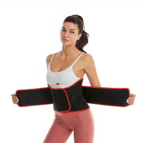 Cross-border new style overlapping waistband buttocks lifting hip tightening body shaping fitness health waistband 