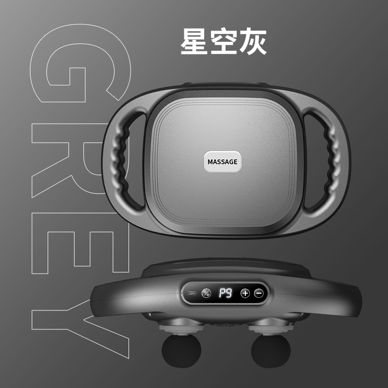 新型六頭筋膜銃筋肉リラックス筋膜深層筋マッサージ器クロスボーダー多頭筋膜銃|undefined
