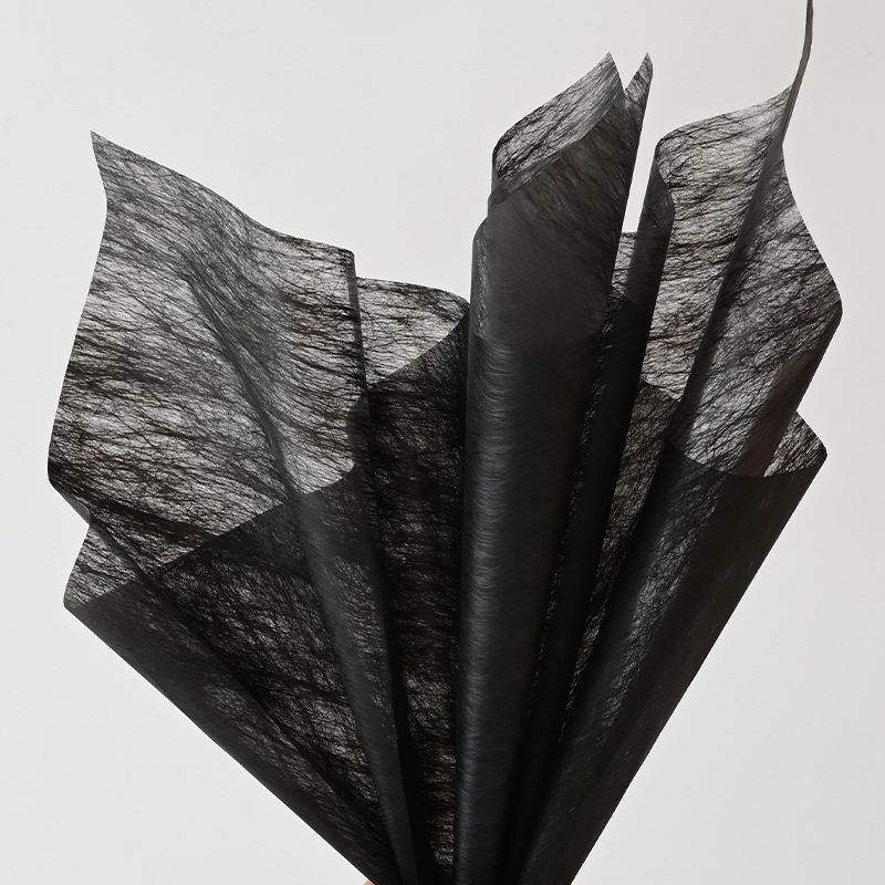 Papel de embalaje de ramo al por mayor floristería arte floral material de papel de embalaje de flores papel de algodón coreano rollo de algodón de leche extraída