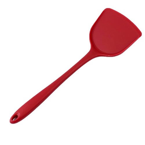 Silicone spatula non-stick pan Chinese-style spatula one-piece full-set food-grade silicone Chinese spoon wok chopsticks for cooking steak fish