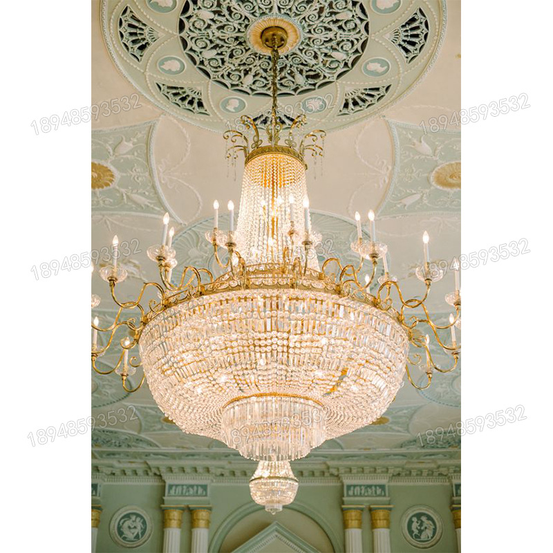 水晶灯定做清真寺吊灯装饰水晶灯中东室内吊灯欧式吊灯