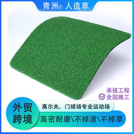 青洲 假草坪 高尔夫推杆短草果岭草 人造草坪草皮 室内装饰仿真草