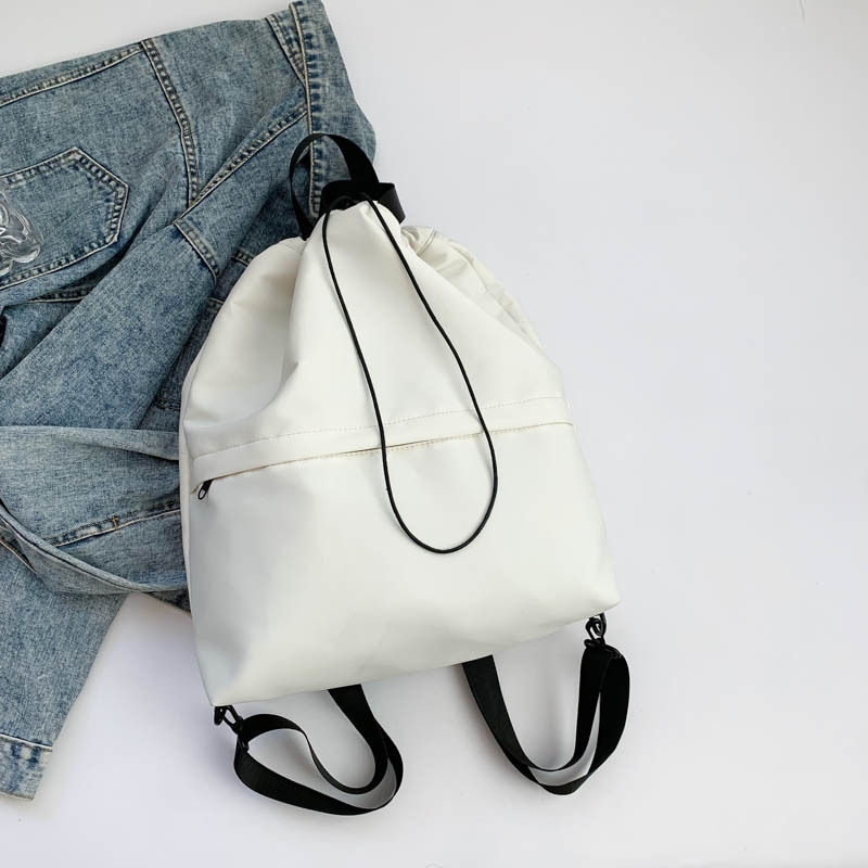 Nuevo diseño de nicho, mochila de viaje para estudiantes, todo fósforo, ocio, mochila con cordón de gran capacidad, bolsa de yoga deportiva