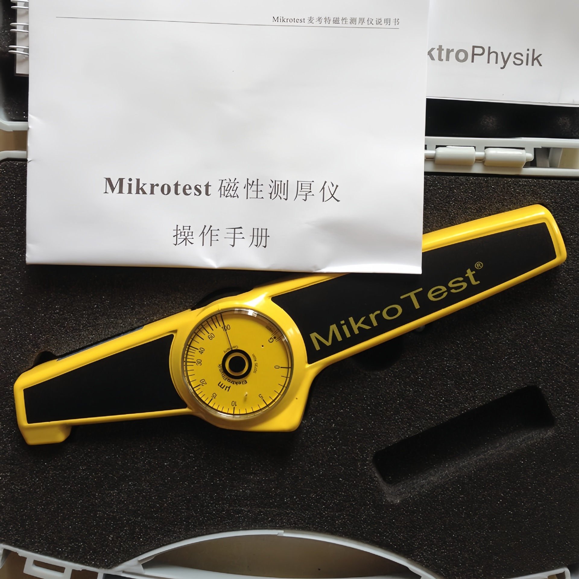 德国EPK麦考特Mikro G6 F6 S3/S5/S10带表机械涂镀层测厚仪膜厚仪