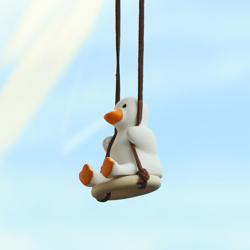 Cute Swing Duck Pendant Car Decoration Supplies display picture 4