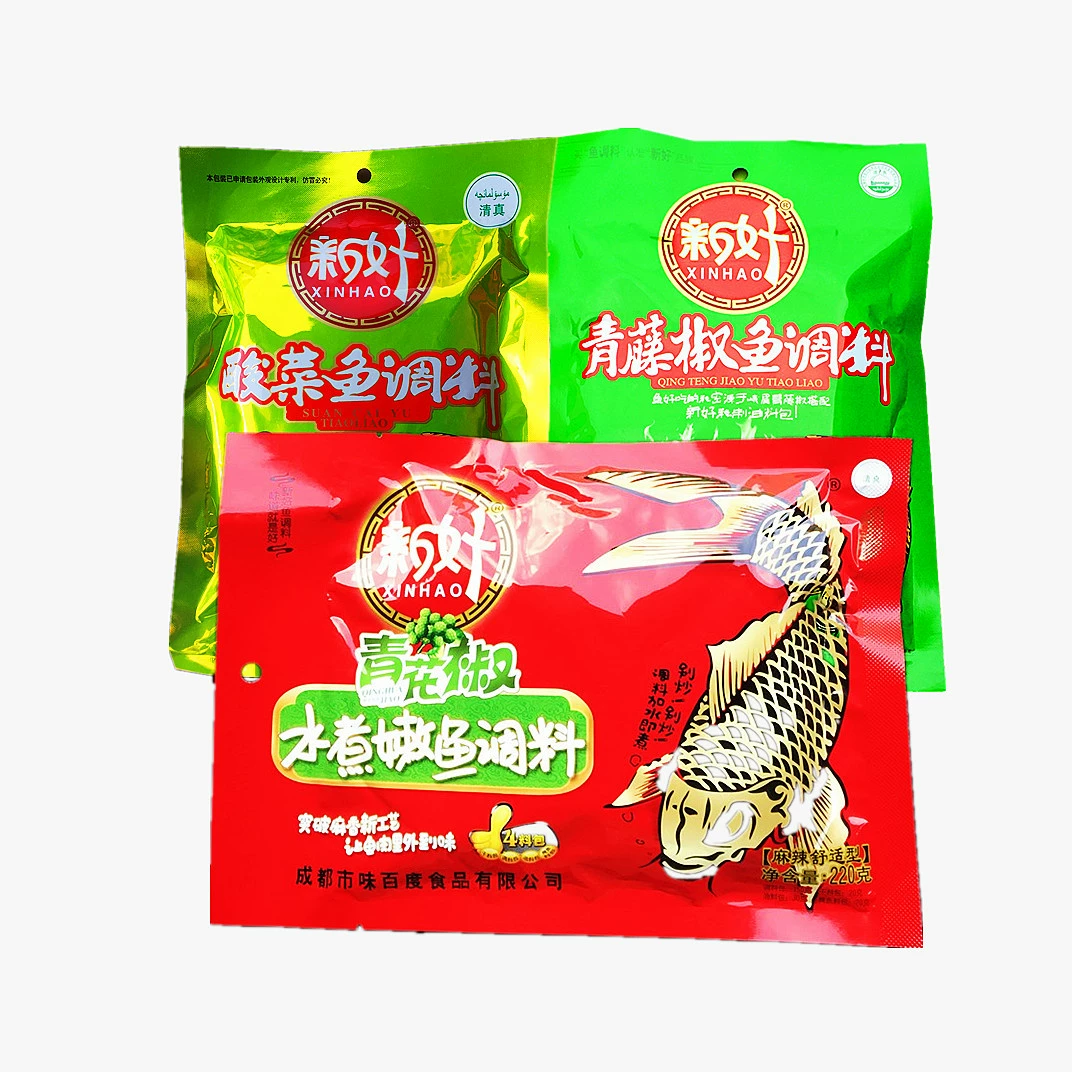 Новая хорошая маринованная Рыбная приправа Специальность Чэнду зеленый перец рыба горячий горшок приправа зеленый перец вареный рыбный соус оптом