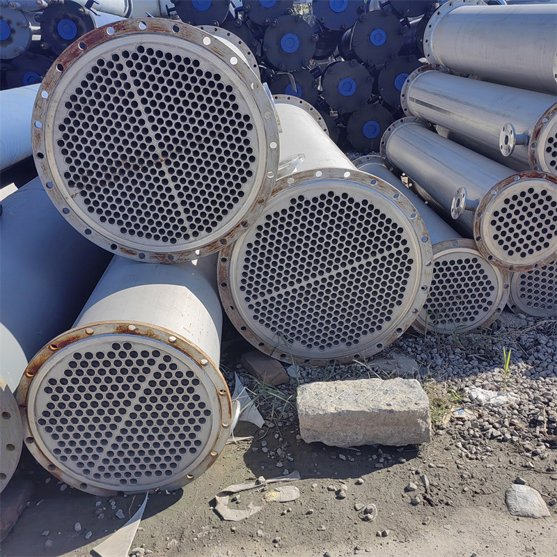 二手冷凝器 不锈钢列管式换热设备 二手60平方冷凝器