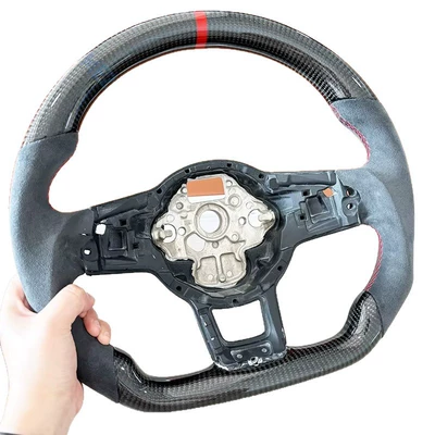 Steering wheel — fiber suede steering wheel