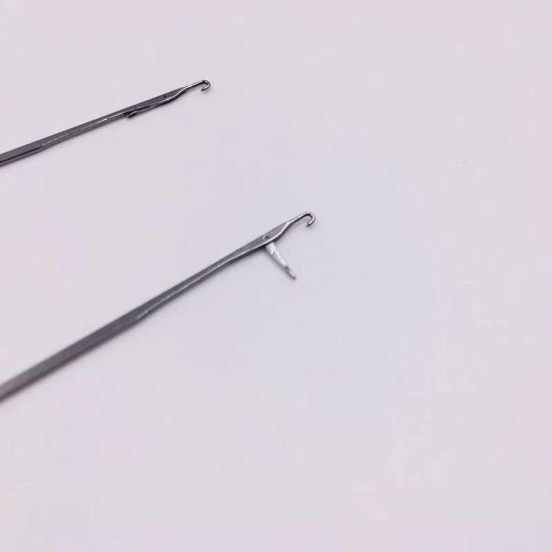 Ganchillo de tres vías, ganchillo pequeño, ganchillo de una sola cabeza, ganchillo, cabeza de Buda, herramienta de perforación con cuentas tejidas