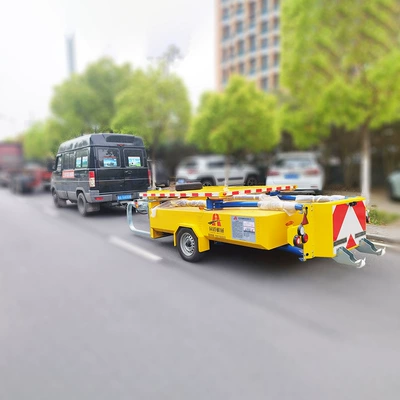 100K Anti-Collision Vehicle Trailer-Type Anti-Collision Buffer Vehicle Highway Construction Safety Protection Special Anti-Collision Buffer Pad