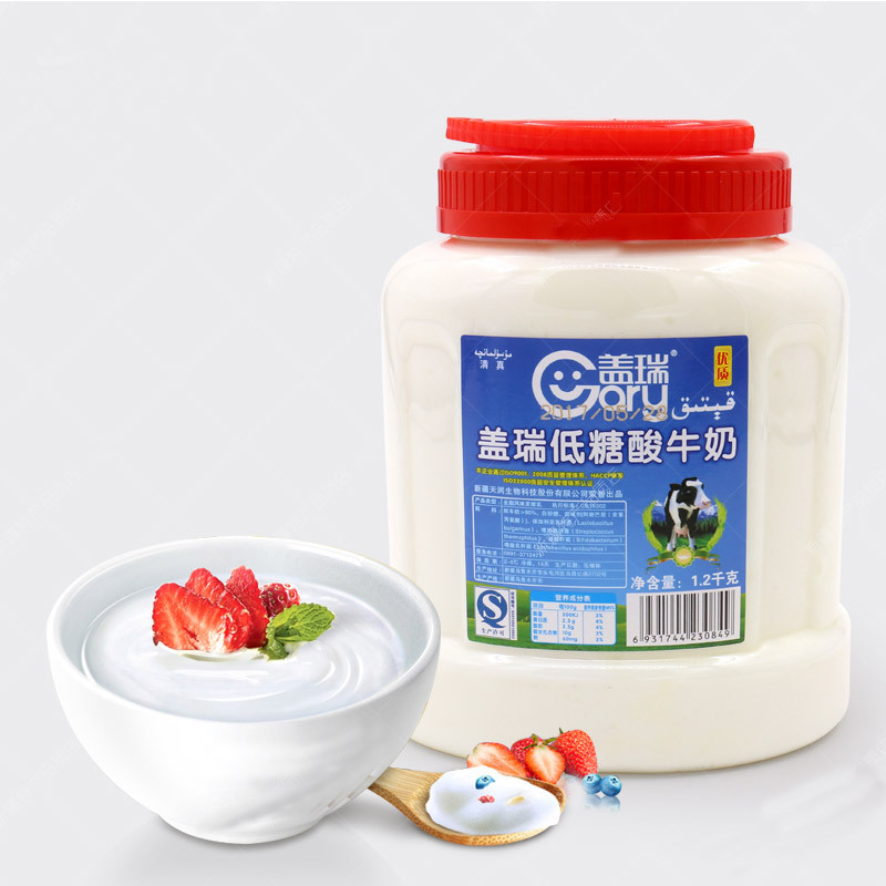 新疆直發新疆天潤蓋瑞濃縮酸牛奶 1.2公斤