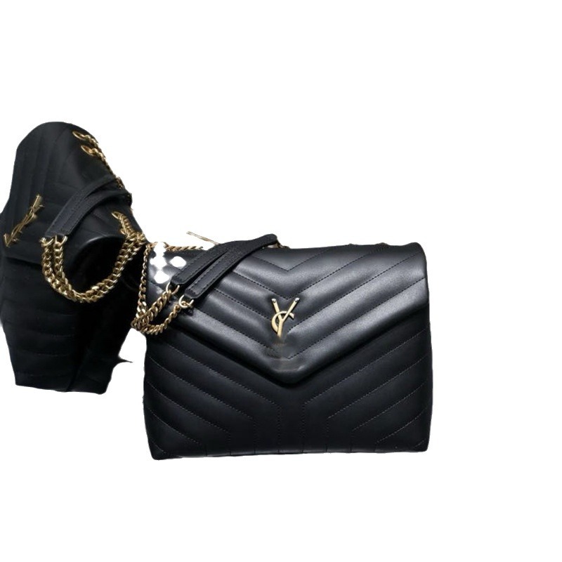 Joyas de lujo de gran marca 2024 nuevo bolso de cuero de mujer Yang shulin paquete postal de ocio y moda con cadena lingge