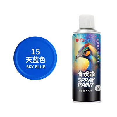 not fade, Avtomobil boyası - no15-sky-blue-1-bottle-450ml-spray-paint