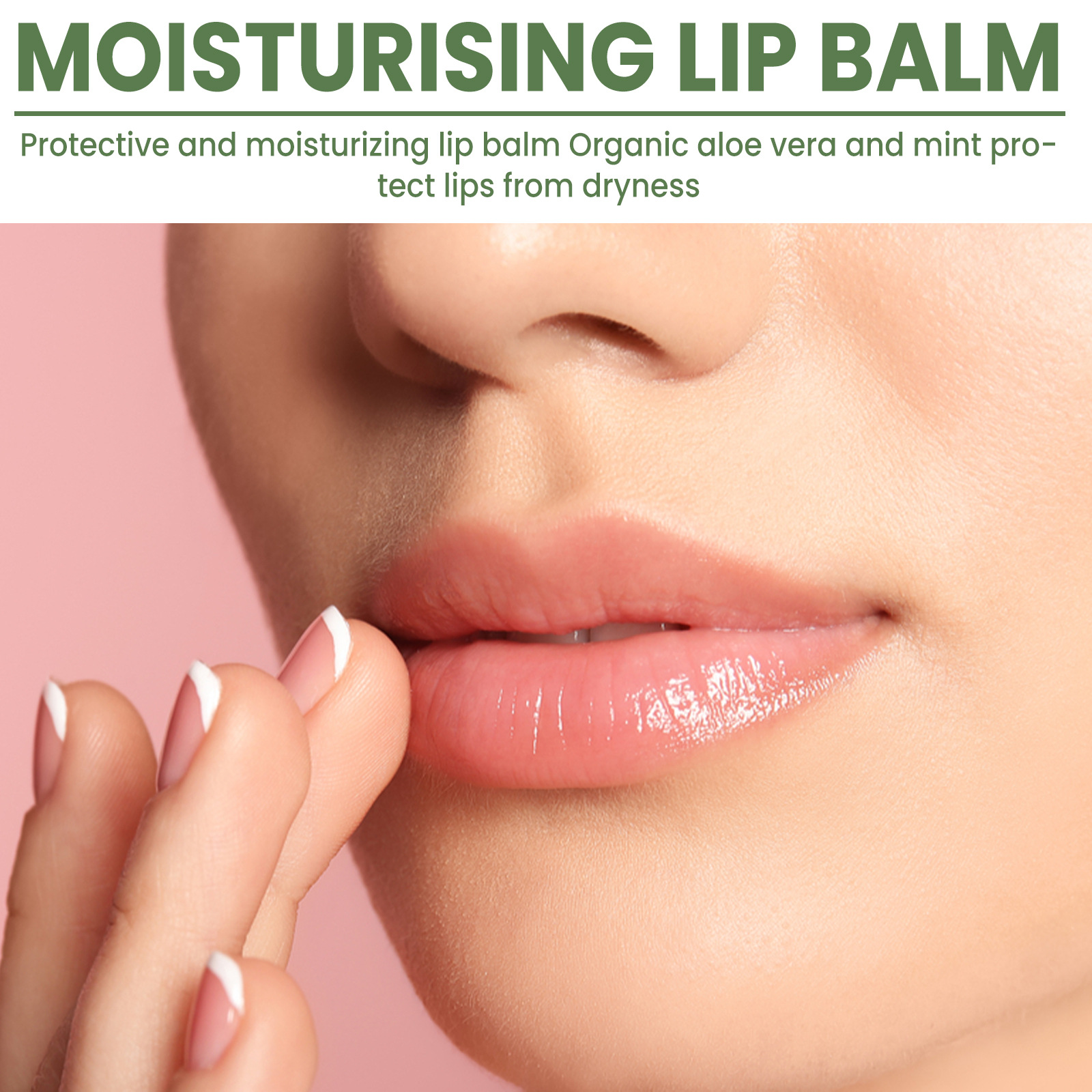 Farveløs, Aloe Fugtighedscreme, Anti-sprækkende, Huddannelse, Lysnende linjer, Læbeplejende læbestift_voghion.com