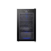 Midea WS034EM96 литровый шкаф для красного вина с постоянной температурой, 34 бутылки, домашняя гостиная, небольшой шкаф-витрина с охлаждением