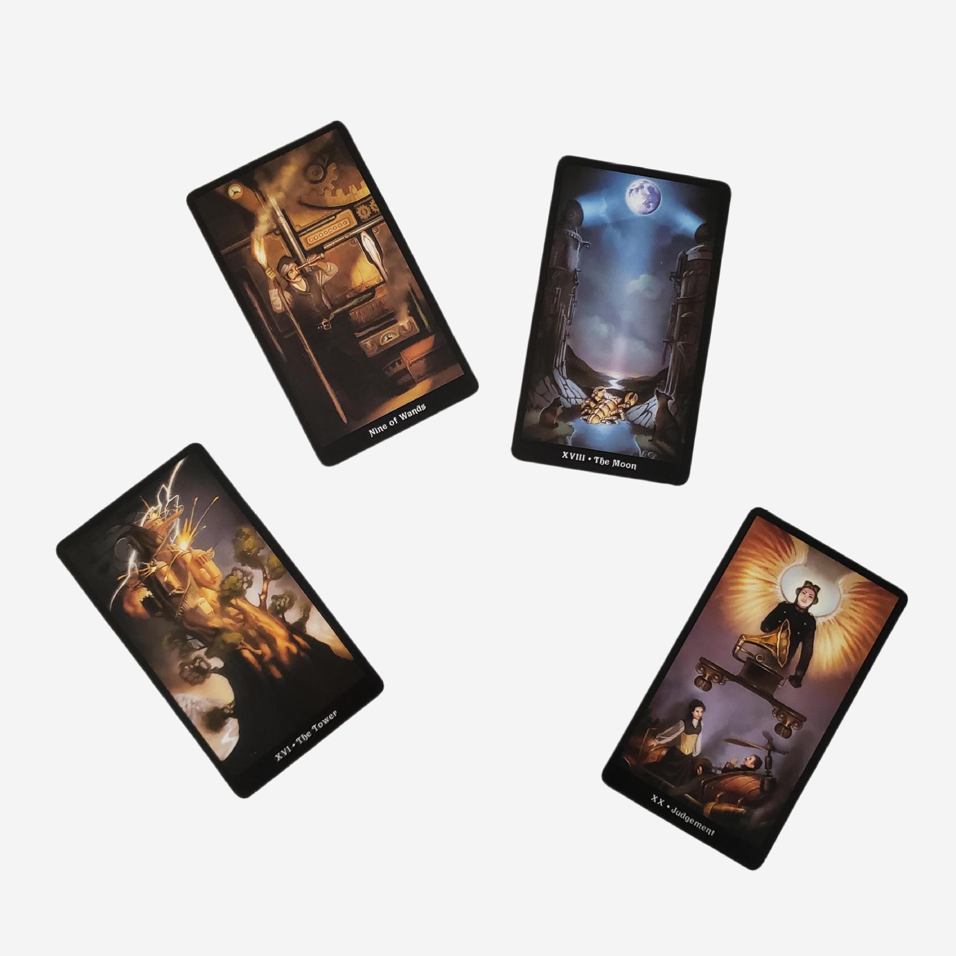 Steampunk Tarot Brettspiel Für Partys Und Gesellige Runden_voghion.com