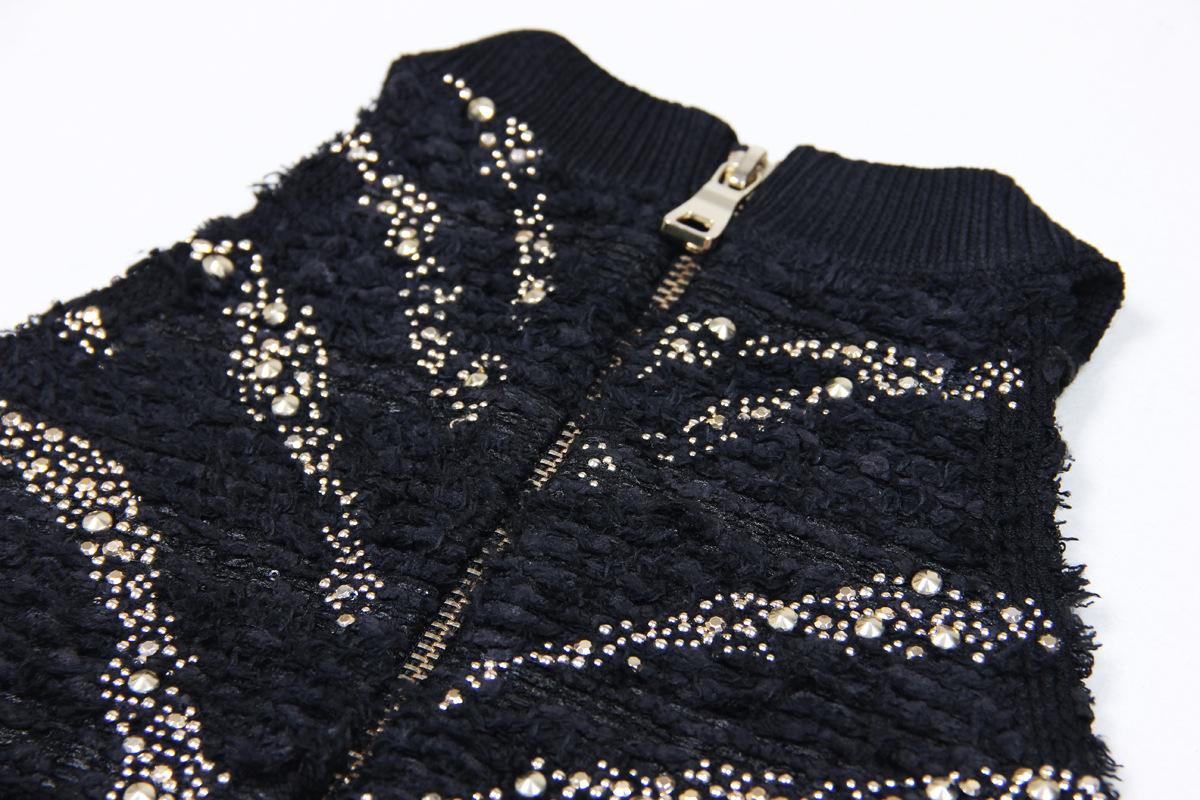 Klassische Strickjacke Aus Wolle Für Damen, Elegante Strickjacke_voghion.com